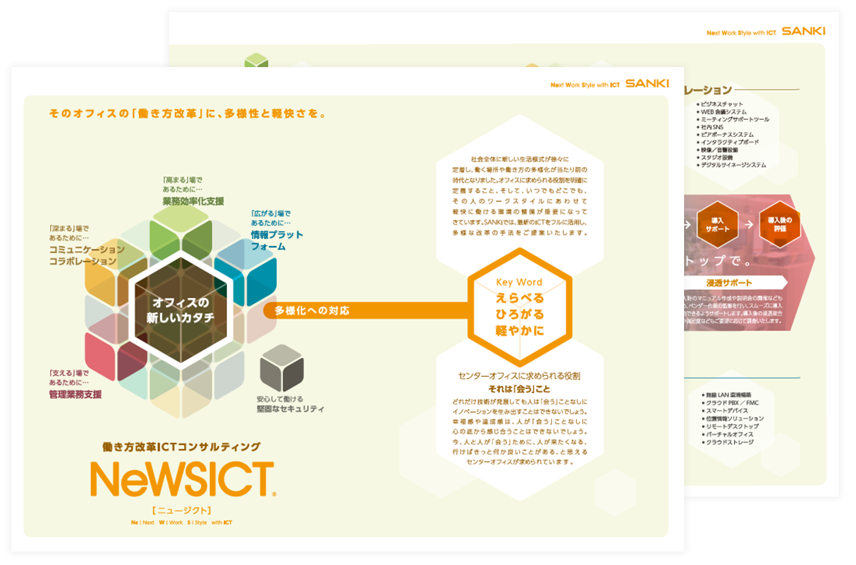 働き方改革ICTコンサルティング「NeWSICT」