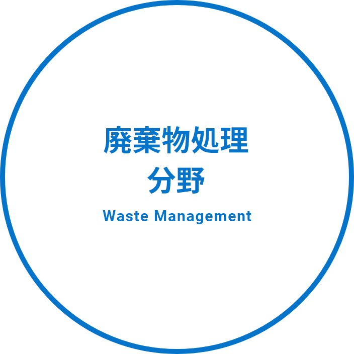 廃棄物処理分野