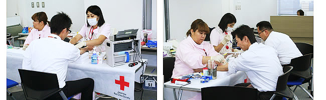 社会貢献活動「献血」の実施