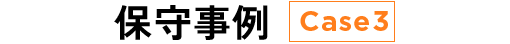 保守事例